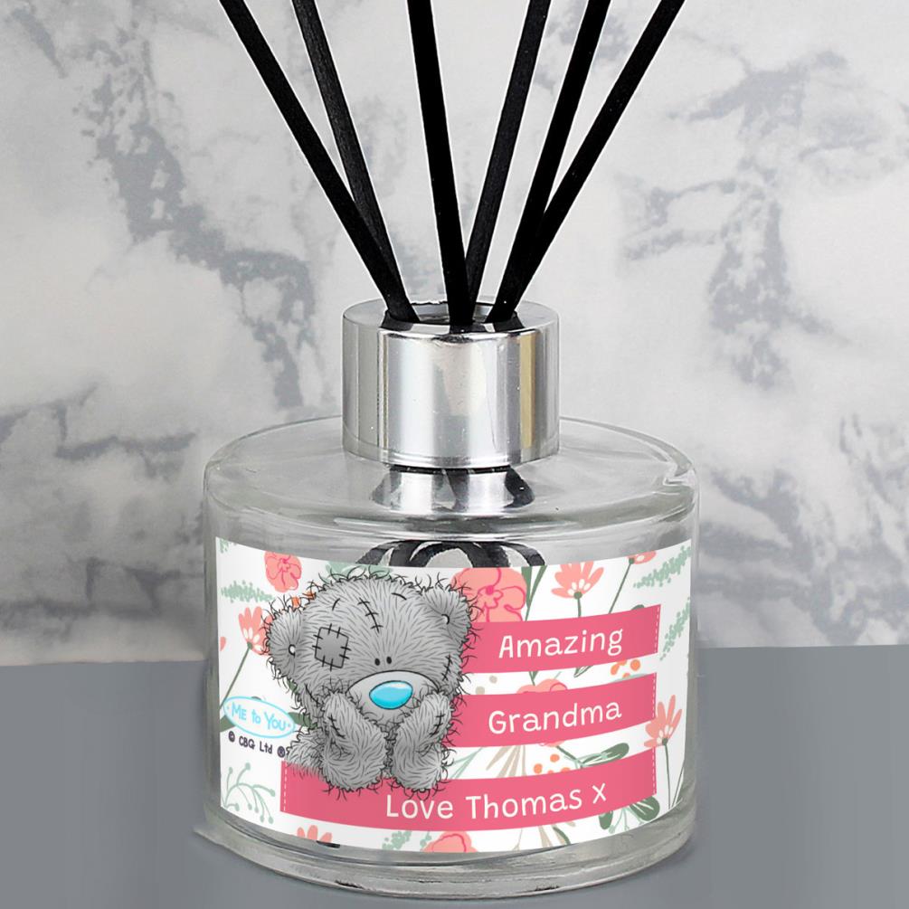 Personalised Me to You Bear Floral Reed Diffuser Extra Image 2